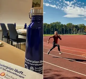 Sportphysio-Master Weiterbildung Sarah Saiz im Team place to be. physio and more